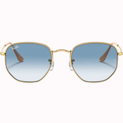 Óculos Ray Ban Unissex RB3548 001/3F 54 - Ouro Polido
