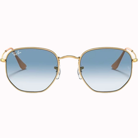 Óculos Ray Ban Unissex RB3548 001/3F 54 - Ouro Polido