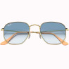 Óculos Ray Ban Unissex RB3548 001/3F 54 - Ouro Polido