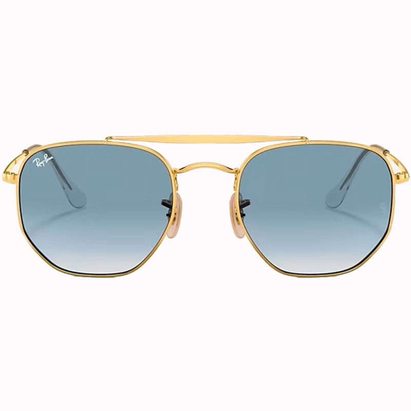 Óculos Ray Ban Masculino RB3648 001/3F 54 - Ouro Polido