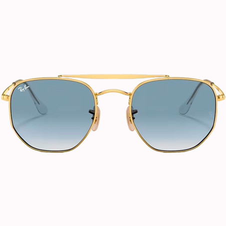 Óculos Ray Ban Masculino RB3648 001/3F 54 - Ouro Polido
