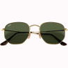 Óculos Ray Ban Unissex RB3548N 001 54 - Ouro Polido