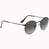 Óculos Ray Ban Unissex RB3447N 002/71 53 - Preto Polido