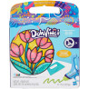 HASBRO PLAY-DOH E0445 DOHVINCI STAINED GLASS EFFECT FLOWER - E0445