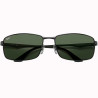 Óculos Ray Ban Masculino RB3498 002/71 61 - Preto Polido