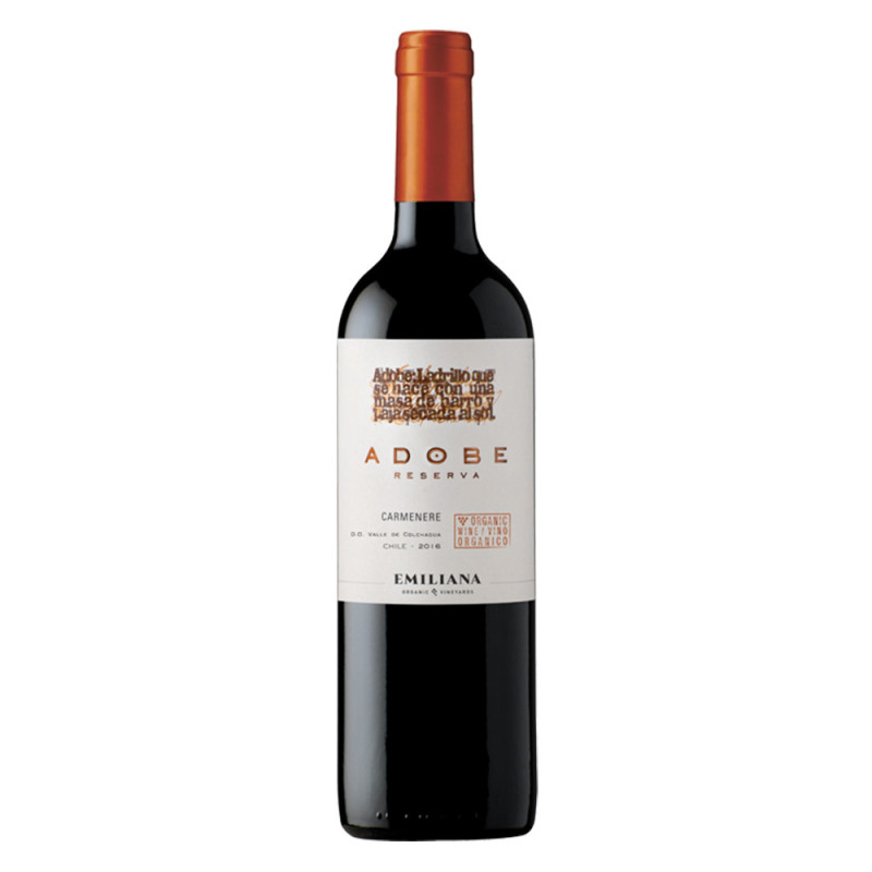 Emiliana Adobe Reserva Carmenere 750ML - 7804320150604