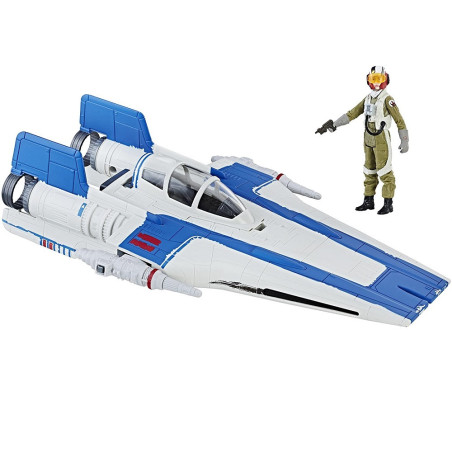 Nave Hasbro Star Wars C1249 E8 A-Wing Fighter - Force Link