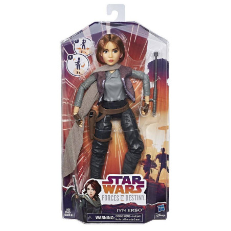 HASBRO STAR WARS C1624 BONECA ADVENTURE FIGURE*** - C1624