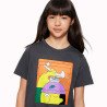 Camiseta Nike Infantil Feminina Sportswear M - Cinza FJ6337-060