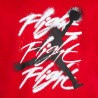 Camiseta Nike Infantil Masculina Jumpman Flight Spray M - Vermelha 95C814-R78