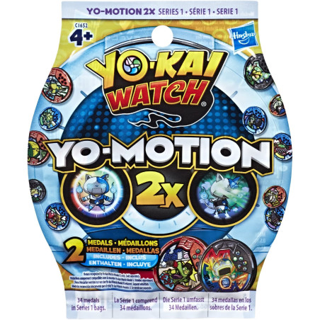 Medalhas Hasbro Yo-Kai Watch Yo Motion Series 1 - C1652