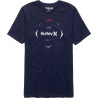 Camiseta Hurley Masculino AA1751-451 M - Azul Escuro