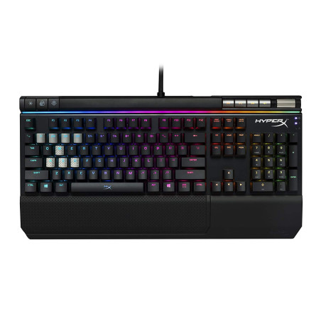 Teclado Gamer Mecânico HyperX Alloy Elite RGB USB  Inglês - Preto HX-KB2BR2-US/R2