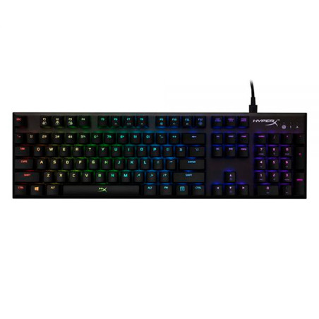 Teclado Gamer Mecânico HyperX Alloy FPS RGB USB  Inglês - Preto HX-KB1SS2-US
