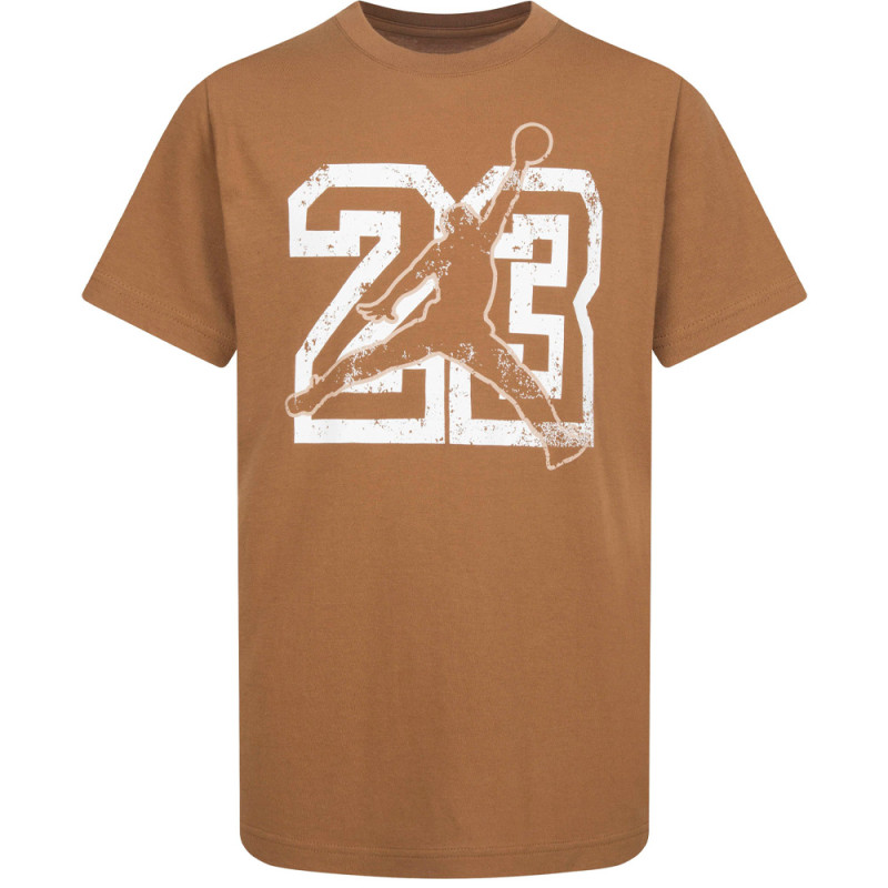 Camiseta Nike Infantil Masculino Jordan 23 Jumpman M Marrom – 95C529X4A