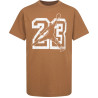 Camiseta Nike Infantil Masculino Jordan 23 Jumpman M Marrom – 95C529X4A