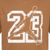 Camiseta Nike Infantil Masculino Jordan 23 Jumpman L Marrom – 95C529X4A