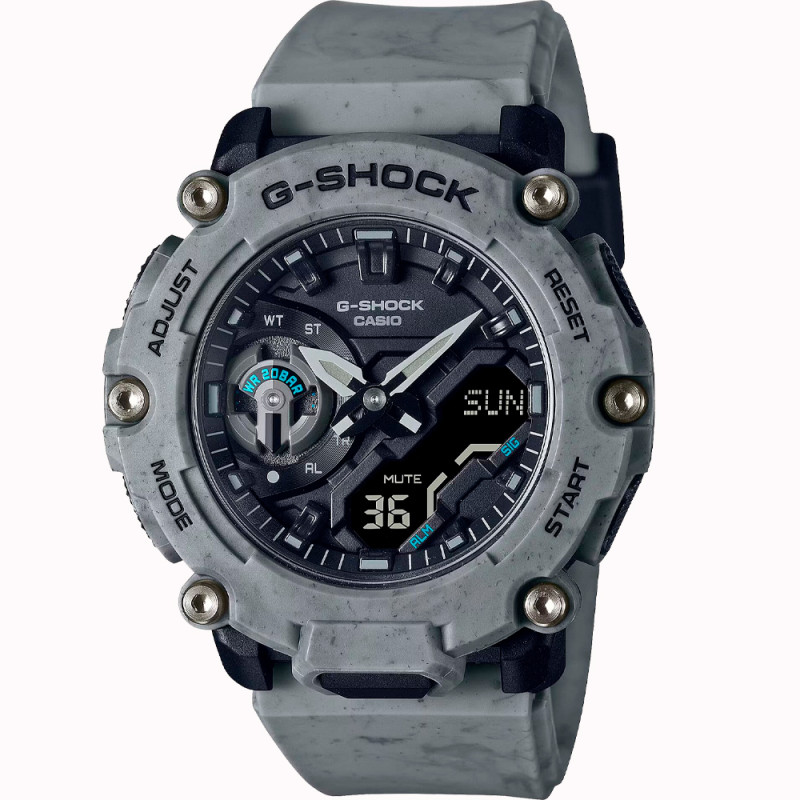 Relógio Masculino Casio G-SHOCK GA-2200SL-8ADR - Cinza
