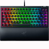 Teclado Gamer Mecânico Razer BlackWidow V4 75% Orange Switch RGB USB Inglês - Preto RZ03-05000200-R3U1