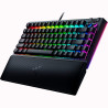 Teclado Gamer Mecânico Razer BlackWidow V4 75% Orange Switch RGB USB Inglês - Preto RZ03-05000200-R3U1