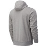 Moletom New Balance Masculino Essentials Stacked 2XL Cinza - MJ03558AG