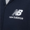 Moletom New Balance Masculino Essentials Stacked 2XL Azul - MJ03558ECL