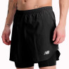 Short New Balance Masculino Q Speed 6 Inch M - Preto MS33282BK