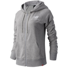 Moletom New Balance Feminino Essentials L Cinza - WJ03530AG