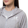 Moletom New Balance Feminino Essentials S Cinza - WJ03530AG