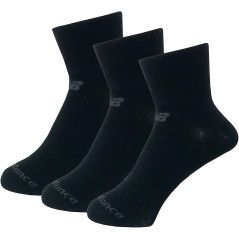 Calcetines New Balance Unisex 3 Pares Negro - Confort y...