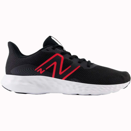 Tênis New Balance Masculino 411 8.5 - Preto/Vermelho M411RK3