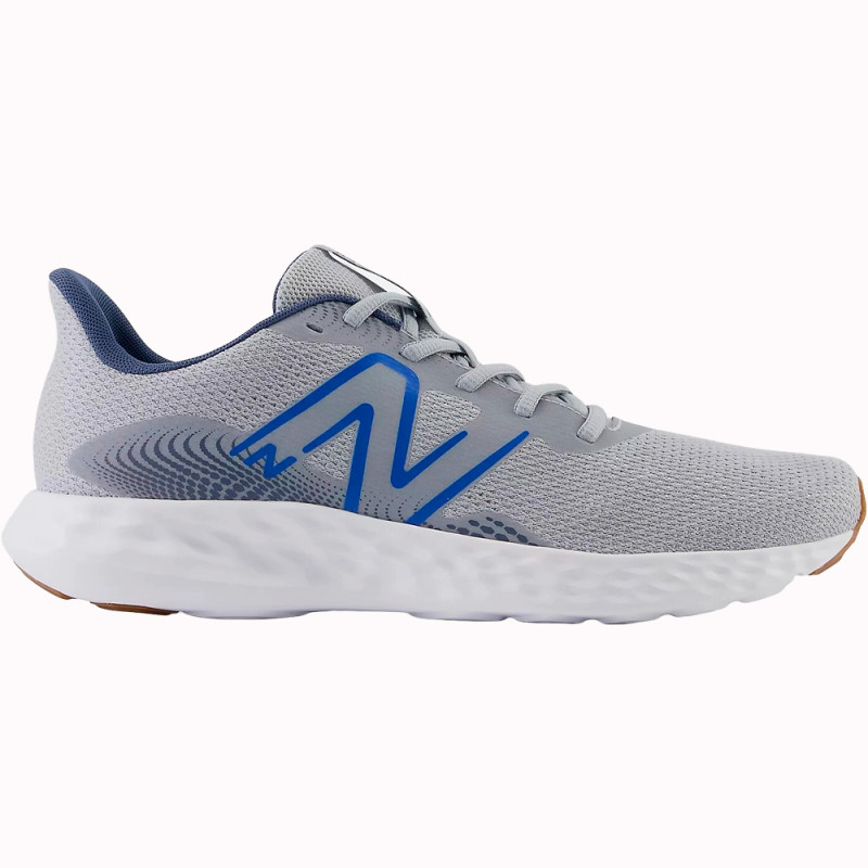 Tênis New Balance Masculino 411V3 10 - Cinza/Azul M411RG3