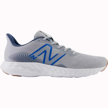 Tênis New Balance Masculino 411V3 9 - Cinza/Azul M411RG3