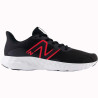 Tênis New Balance Masculino 411 11.5 - Preto/Vermelho M411RK3