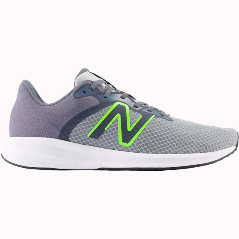 Tênis New Balance Masculino 413 V2 10.5 - Cinza/Verde M413GW2