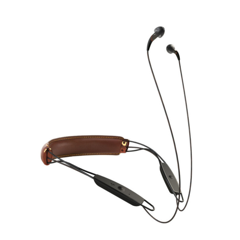 Fone De Ouvido Klipsch X12 Neckband Wireless Com Microfone Marrom - 1063591