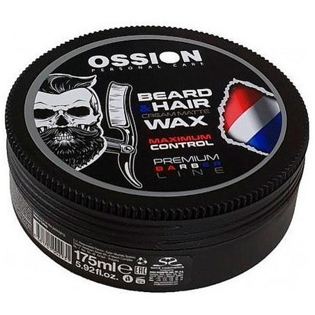 Cera para Barba e Cabelo  Morfose Ossion Wax Matte Maximum Control 175ML