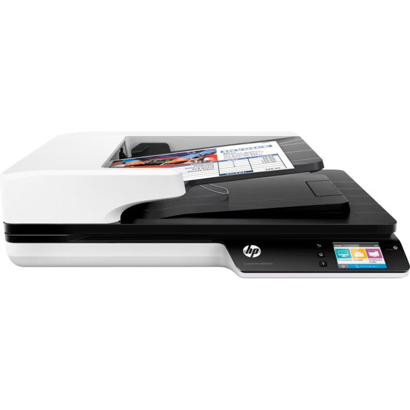 Scanner HP Scanjet Pro 4500 FN1 Network Branco - L2749A#BGJ