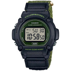 Relógio Masculino Casio W-219HB-3AVDF - Preto