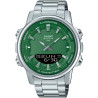 Relógio Masculino Casio AMW-880D-3AVDF - Prata/Verde