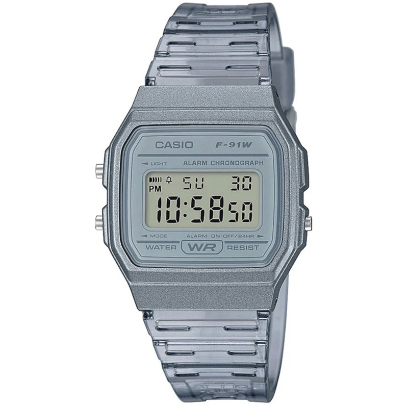 Relógio Unissex Casio F-91WS-8DF - Âmbar