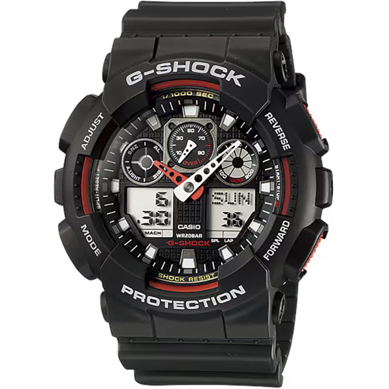 Relógio Masculino Casio G-SHOCK GA-100-1A4NDR - Preto