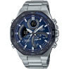 Relógio Masculino Casio ECB-950DB-2ADF - Prata/Azul