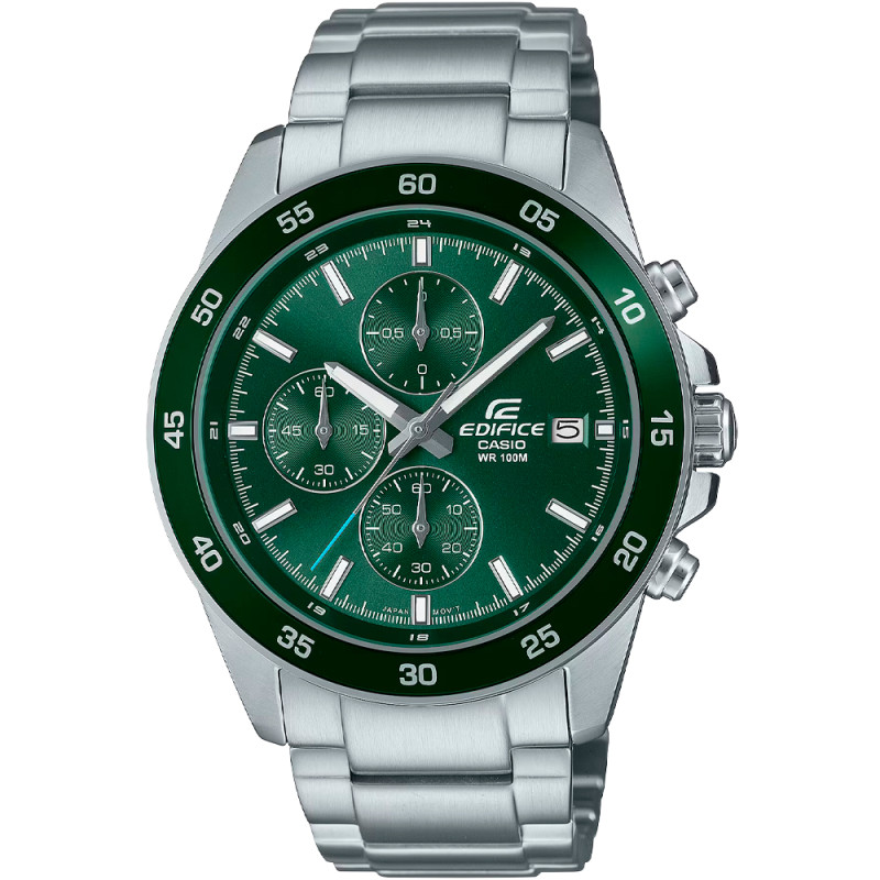 Relógio Masculino Casio EFR-526D-3AVUDF - Prata/Verde