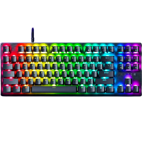 Teclado Gamer Razer Huntsman V3 X Tenkeyless RGB USB Espanhol Preto - RZ03-05021700-R311