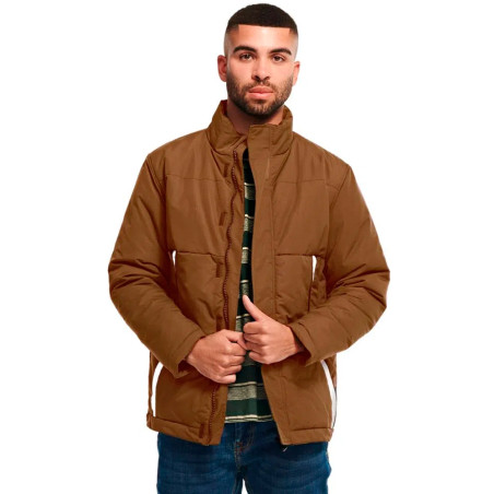 Jaqueta Caterpillar Masculino Futures Light Insulated S Marrom - 4040065-11768