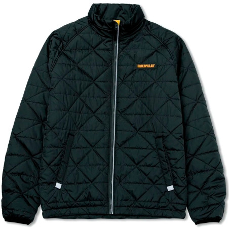 Jaqueta Caterpillar Masculino Mediumwight Insulated Triangle Quilted S Preto - 4040116-10121