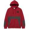 4050016-11600 Caterpillar Men's Foundation Fz Switch Hoodie Red