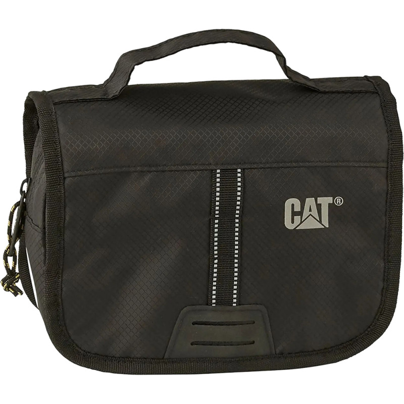 Caterpillar Makula Toiletry Bag 84361-01 - Black, 210d Ripstop