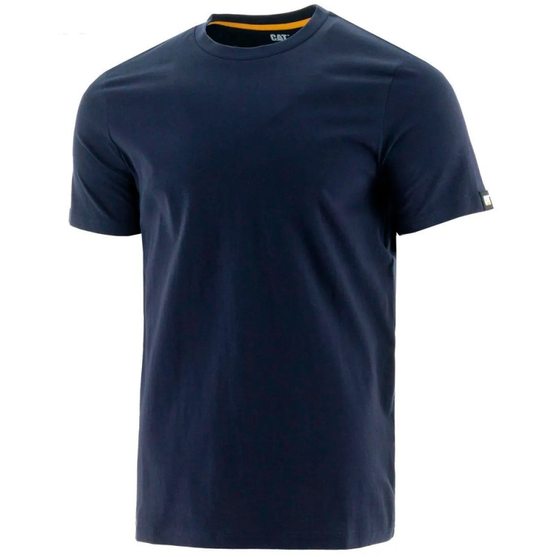 Camiseta Caterpillar Essentials Masculina Azul - 100% Algodão